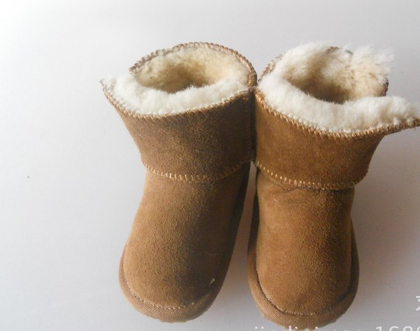 廠傢讓利直銷 今冬流行新款皮毛一體寶寶鞋 男童女童戶外雪靴工廠,批發,進口,代購