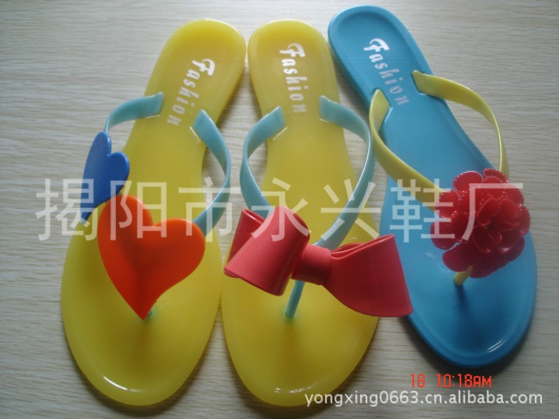 水晶鞋 糖果鞋 心形人字拖鞋 夾腳人字拖 果凍鞋 葡萄鞋女式涼鞋批發・進口・工廠・代買・代購