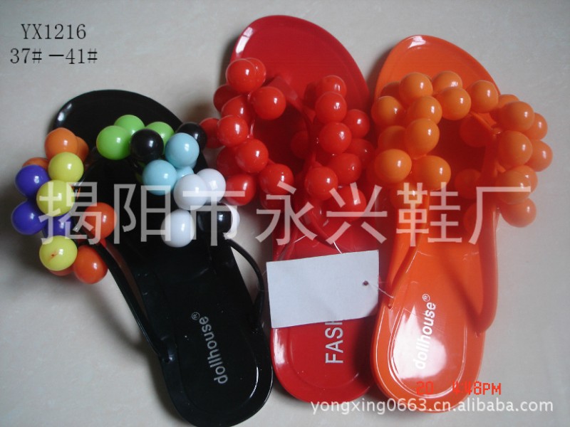 【大量供應】PVC葡萄拖鞋，葡萄人字拖夾腳涼拖鞋批發泡泡果凍鞋批發・進口・工廠・代買・代購