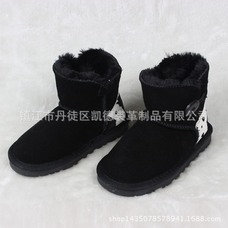 廠傢直銷 後跟馬毛 低筒 車縫線 保暖 雪靴 小03工廠,批發,進口,代購
