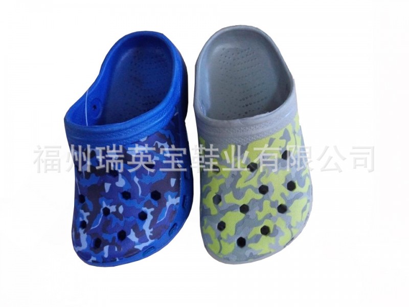春季男童款印花EVA花園洞洞鞋工廠,批發,進口,代購
