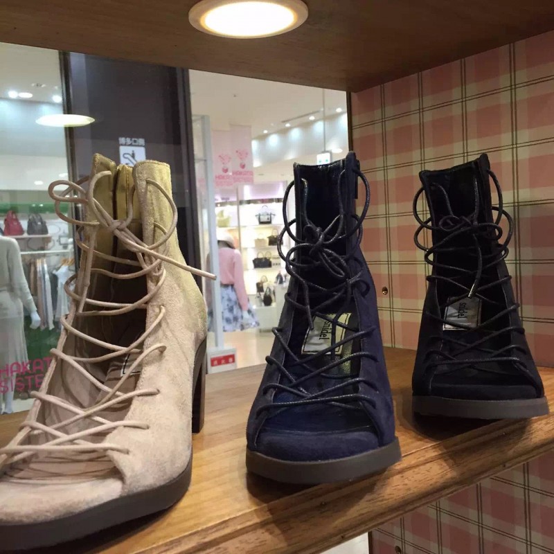 【3色現貨】日本日系復古氣質綁帶魚嘴羅馬鞋涼鞋 支持一件代發工廠,批發,進口,代購