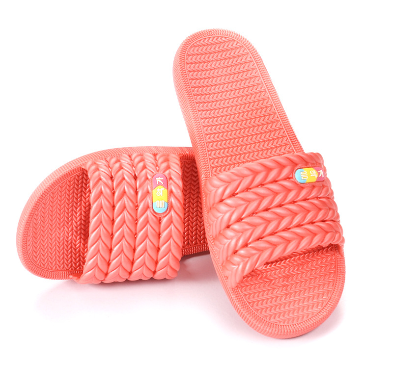 廠傢直銷新品 居傢吹氣浴室防滑軟底拖鞋  夏季麥穗PVC女式拖鞋工廠,批發,進口,代購