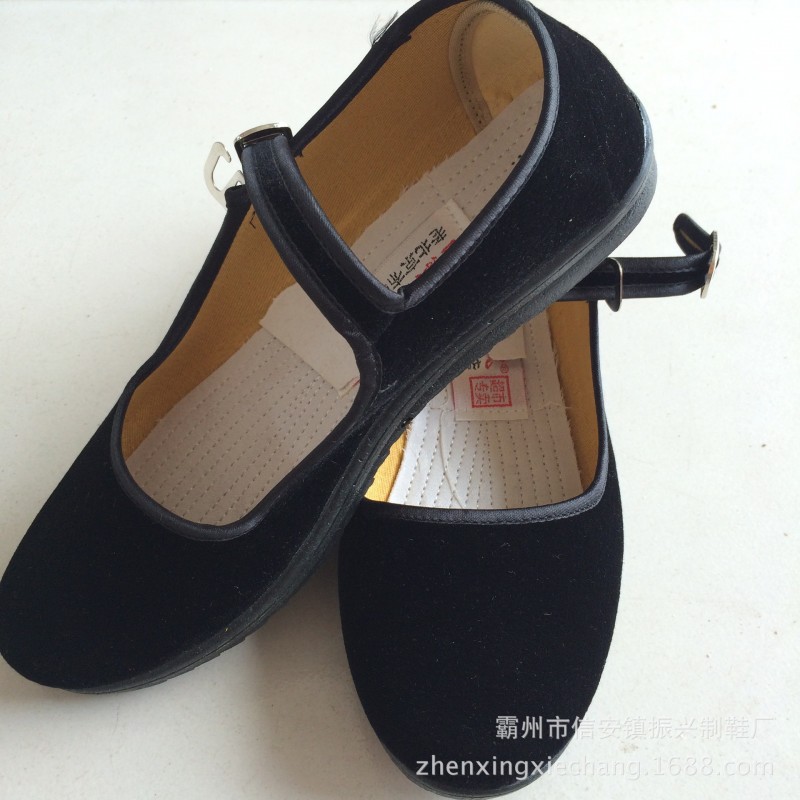老北京佈鞋女鞋 休閒遛彎黑一代佈鞋 防滑透氣九元九專賣佈鞋批發・進口・工廠・代買・代購