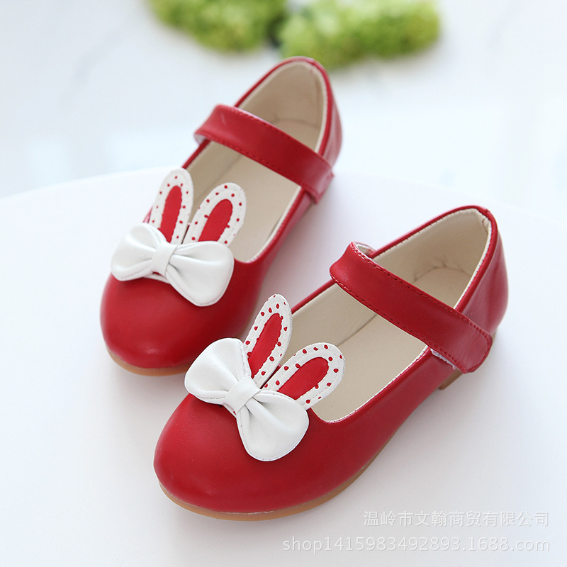 2106韓版新款可愛兔子舞蹈鞋公主鞋甜美女小大童鞋工廠,批發,進口,代購