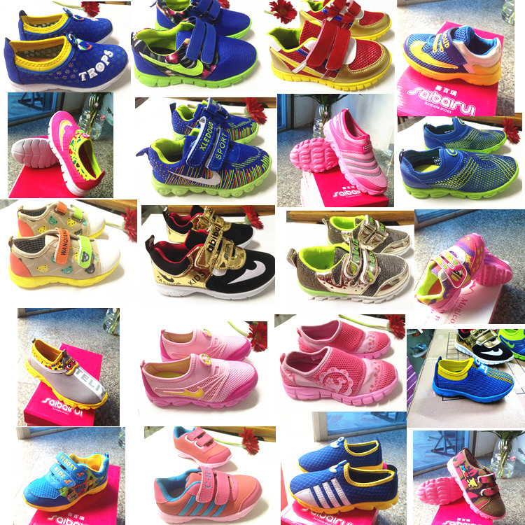 福建泉州網佈兒童鞋2015新款童鞋 透氣雜款休閒鞋手工鞋鞋工廠,批發,進口,代購