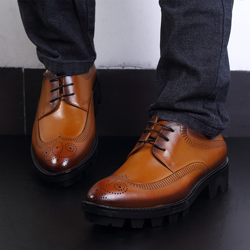 潮流英倫皮鞋 舒適皮鞋低幫男鞋 B174-5工廠,批發,進口,代購