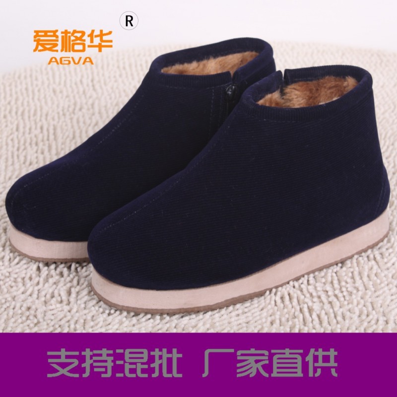 愛格華汪氏手工棉鞋製作廠傢泡沫底呢子料老北京佈鞋庫存批發批發・進口・工廠・代買・代購