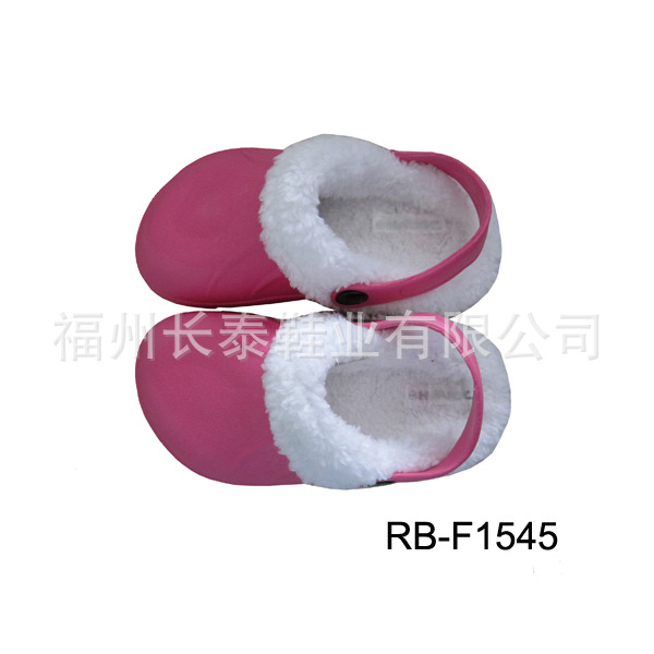 廠傢定做冬季保暖EVA註塑兒童花園棉鞋工廠,批發,進口,代購