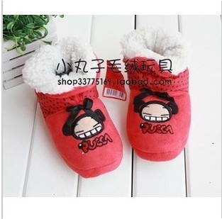 中國娃娃兒童棉鞋保暖靴童 居傢靴保暖鞋批發・進口・工廠・代買・代購