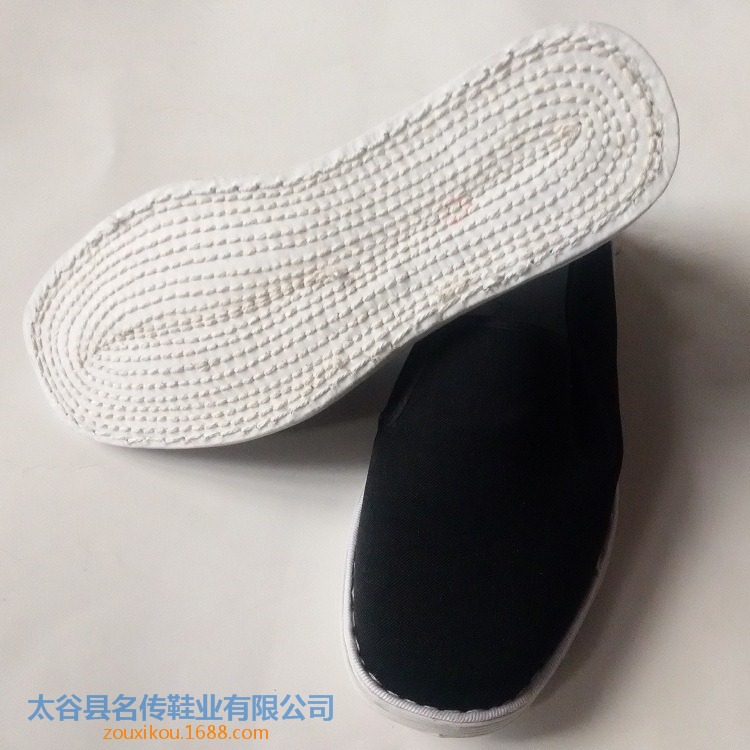 廠傢直銷老北京千層底佈鞋男士純佈底單鞋松緊口外尚佈鞋批發・進口・工廠・代買・代購