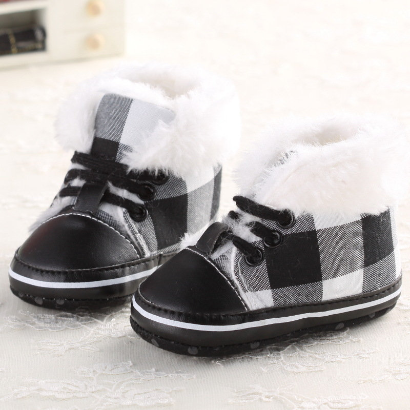 外貿學步鞋0-1歲男女寶寶鞋冬季軟底加絨保暖戶外休閒嬰兒童鞋工廠,批發,進口,代購