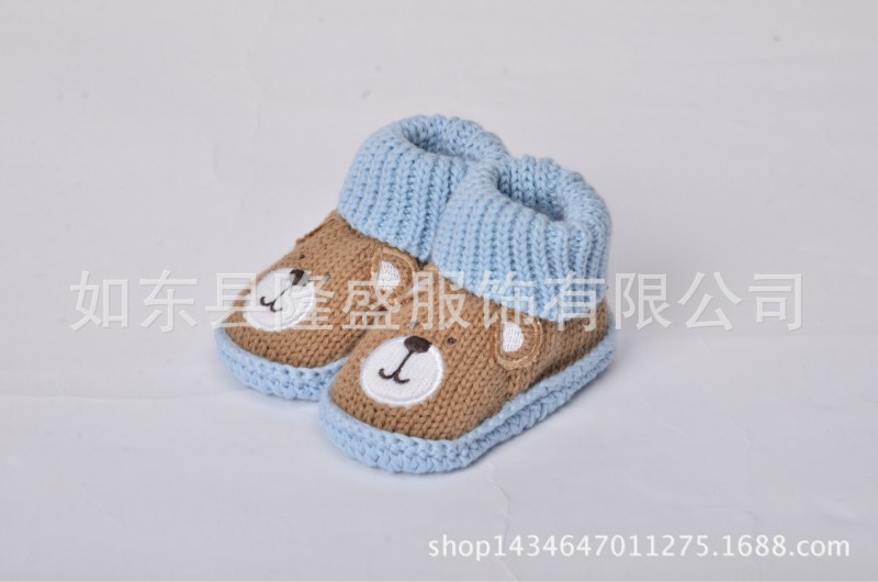 外貿Carters卡特尾單寶寶嬰兒手工毛線鞋男女寶寶0-3個月軟底9cm工廠,批發,進口,代購