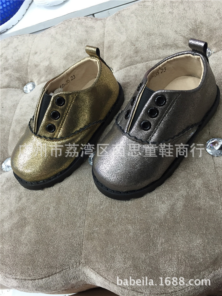 秋冬新款男女寶寶一腳蹬單鞋 松緊帶童鞋  休閒鞋 小童板鞋23-28工廠,批發,進口,代購
