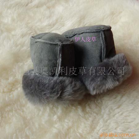童鞋 學步鞋 嬰兒鞋 寶寶鞋 皮毛一體嬰兒鞋    羊毛一體工廠,批發,進口,代購