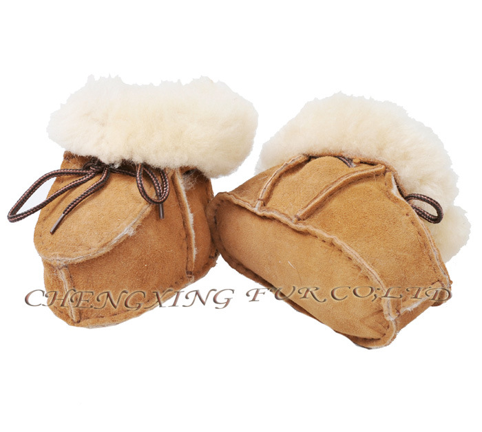 CX-SHOES-05A 可愛，保暖羊皮剪毛嬰兒鞋 廠傢直銷工廠,批發,進口,代購