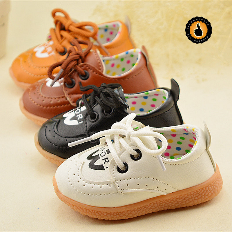 外貿嬰兒鞋PU寶寶鞋牛筋底系帶小皮鞋0-2歲baby shoes軟底童鞋秋工廠,批發,進口,代購