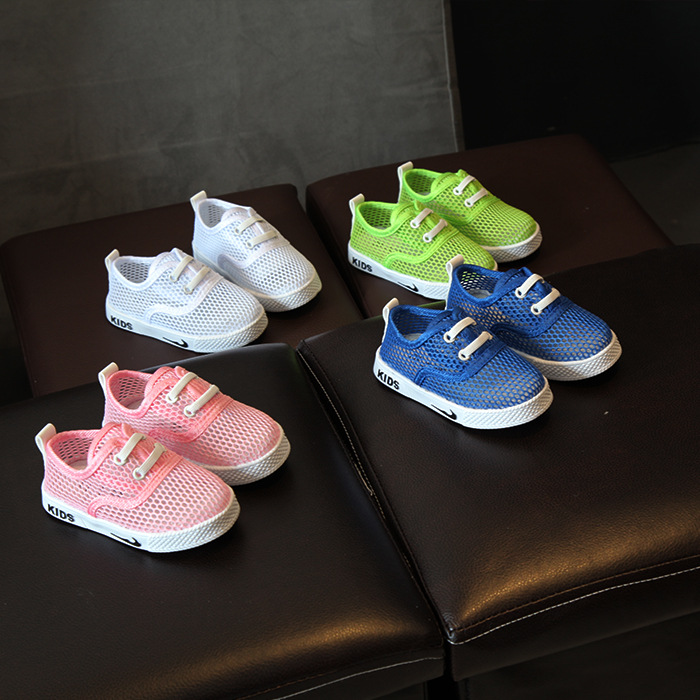 童鞋批發2016新款韓版小童純色洞洞鞋一件代發鞋一腳蹬懶人工廠,批發,進口,代購
