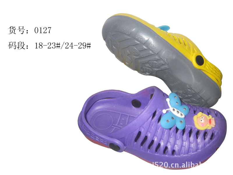 2016年新款雙色可愛EVA塑料洞洞嬰兒鞋工廠,批發,進口,代購