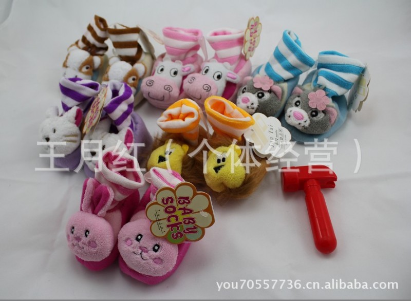 批發供應動物造型靴子 嬰兒軟底棉鞋 高幫鞋工廠,批發,進口,代購