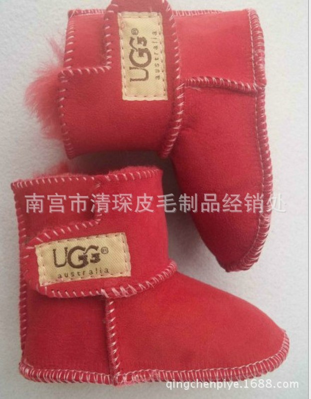 爆款羊皮毛一體兒童鞋童鞋批發 嬰兒鞋保暖 小寶寶小童鞋學步鞋。批發・進口・工廠・代買・代購