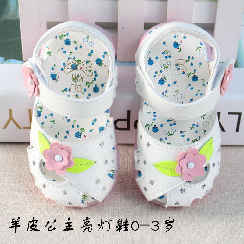爆款女童涼鞋夏新款真皮寶寶鞋溫州童鞋批發1-3歲嬰兒學步鞋軟底工廠,批發,進口,代購