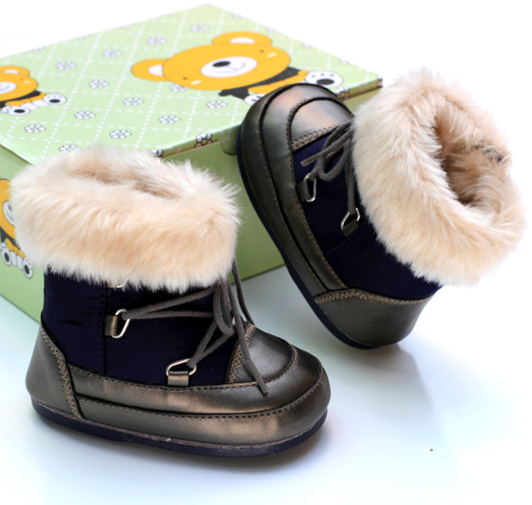 冬款統統專櫃嬰兒棉鞋 棉靴寶寶保暖裡毛高檔防水棉靴8986B工廠,批發,進口,代購