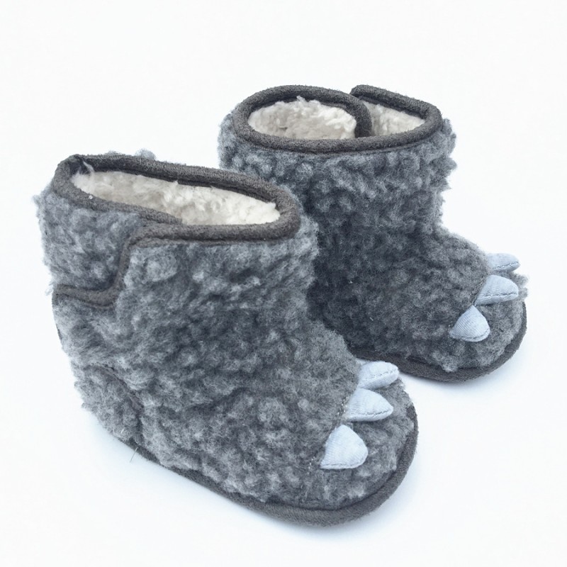 棉靴冬季新款寶寶加絨卡通嬰兒鞋學步鞋珊瑚絨 baby shoes HY1633工廠,批發,進口,代購