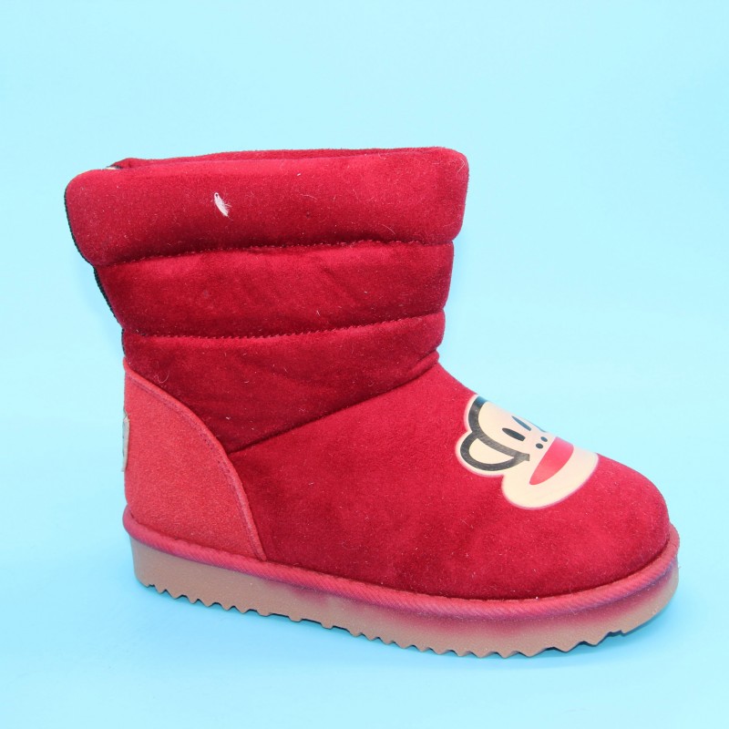寶貝精靈正品品牌兒童2015冬季中童新款棉靴大棉二棉鞋5801工廠,批發,進口,代購