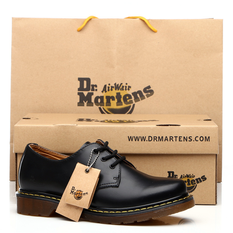 Dr Martens正品代購1461情侶休閒皮鞋真皮馬丁靴工裝短靴大碼男鞋工廠,批發,進口,代購