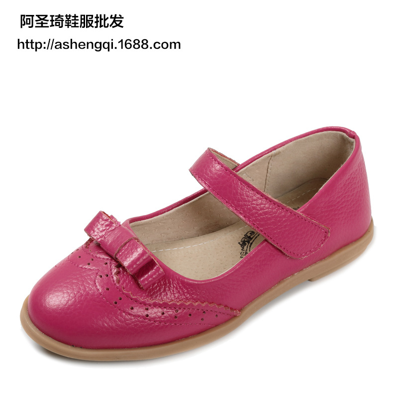 童鞋女童皮鞋公主鞋春秋款真皮單鞋黑色軟底寶寶鞋中大童小女孩鞋批發・進口・工廠・代買・代購