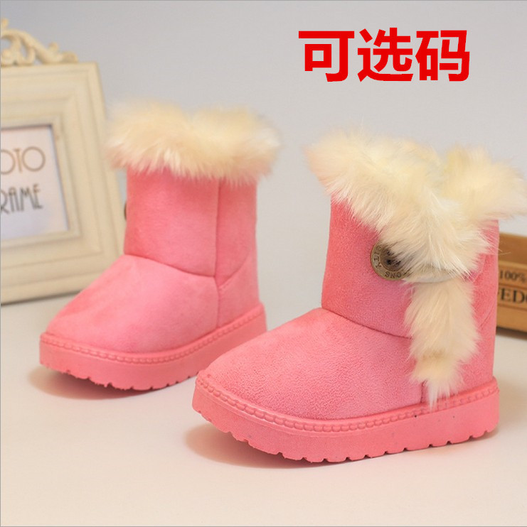 2015冬季爆款 兒童雪靴 加厚嬰兒鞋童靴保暖運動鞋批發一件代發批發・進口・工廠・代買・代購