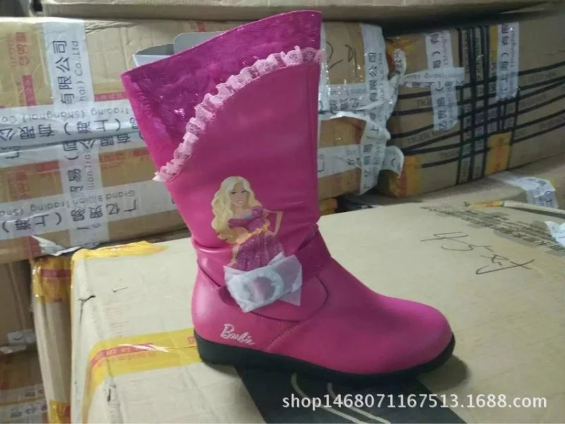 新款品牌女童童鞋 兒童中筒靴子 時尚公主靴子 單靴 休閒鞋 批發批發・進口・工廠・代買・代購