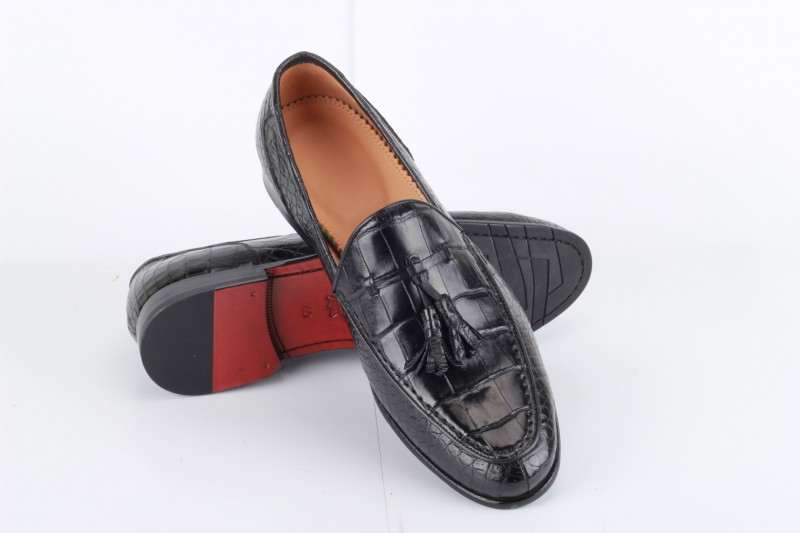 2016年新款時尚商務鱷魚固特異男鞋私人訂製奢華品質批發・進口・工廠・代買・代購