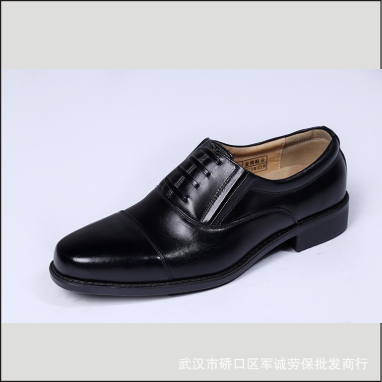 金猴07A-07B校尉常服皮鞋 07B三接頭製式皮鞋【一雙代發】工廠,批發,進口,代購