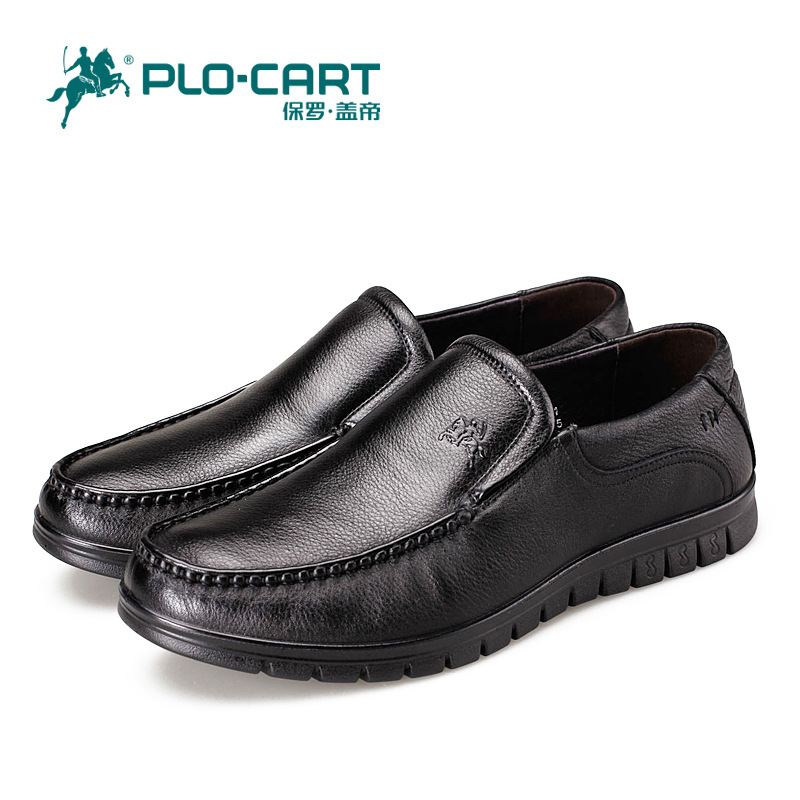 PLO·CART/保羅·蓋帝新款秋季真皮英倫商務休閒皮鞋軟底牛皮男鞋工廠,批發,進口,代購