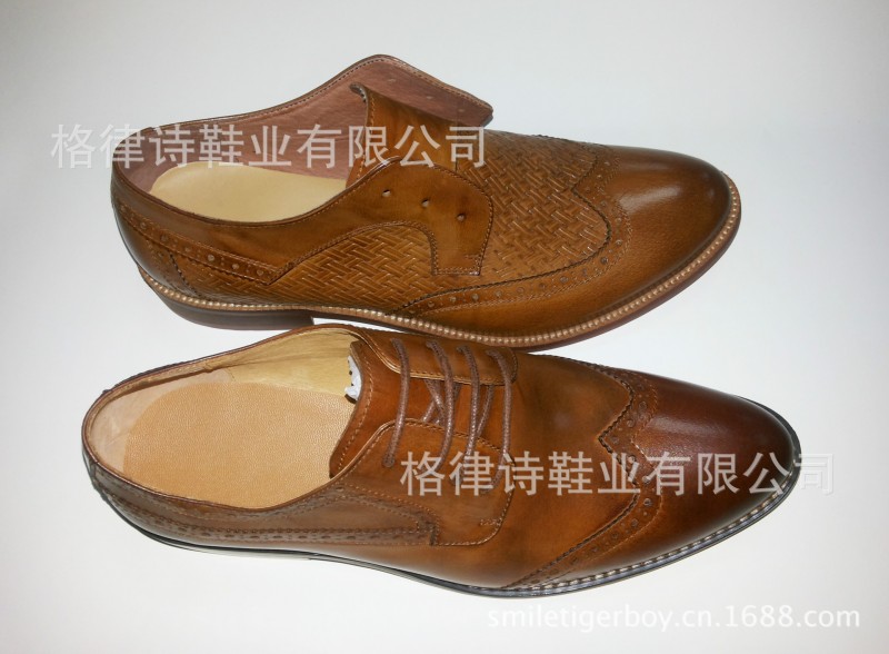 廠傢直銷  佈洛克 brogue 真皮男鞋批發・進口・工廠・代買・代購