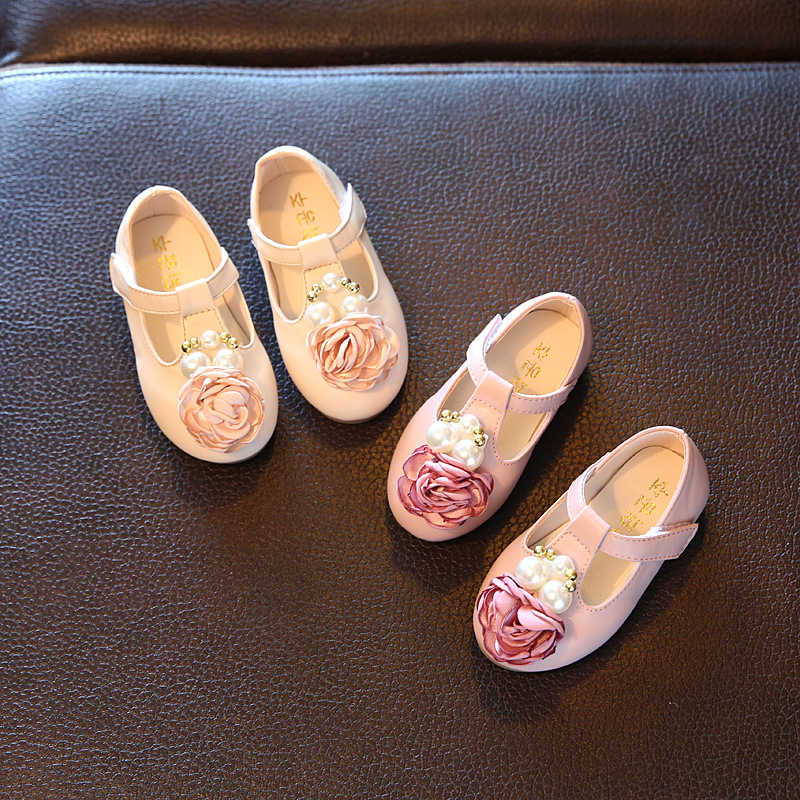 批發中小兒童單鞋秋款韓版花朵女寶寶公主鞋1-2-3-4-5-6歲工廠,批發,進口,代購
