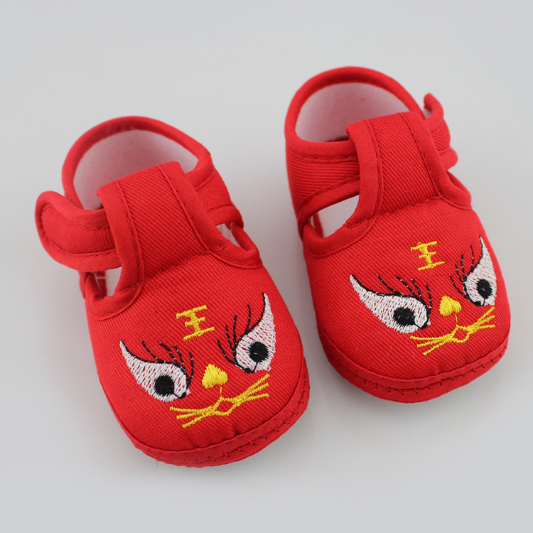 【寶寶虎頭鞋】喜氣寶寶滿月周歲必備鞋子 嬰兒春秋款工廠,批發,進口,代購