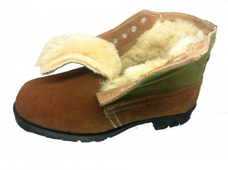 3515翻毛牛皮羊毛保暖靴 軍工製作超保暖戶外大頭靴雪靴老棉鞋工廠,批發,進口,代購
