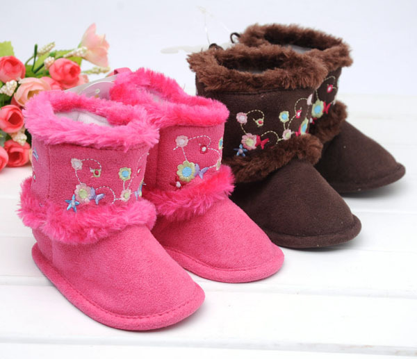 棕色/玫紅色保暖/兒童冬季必備/可愛形的鞋批發・進口・工廠・代買・代購