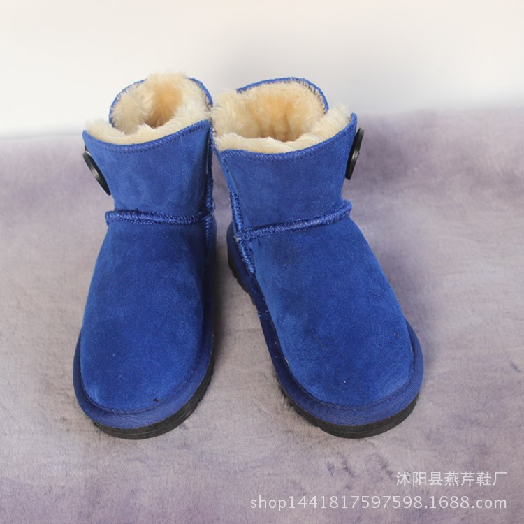 新款童鞋3352款雪靴新品兒童雪靴短靴 男女童鞋保暖 防滑批發・進口・工廠・代買・代購