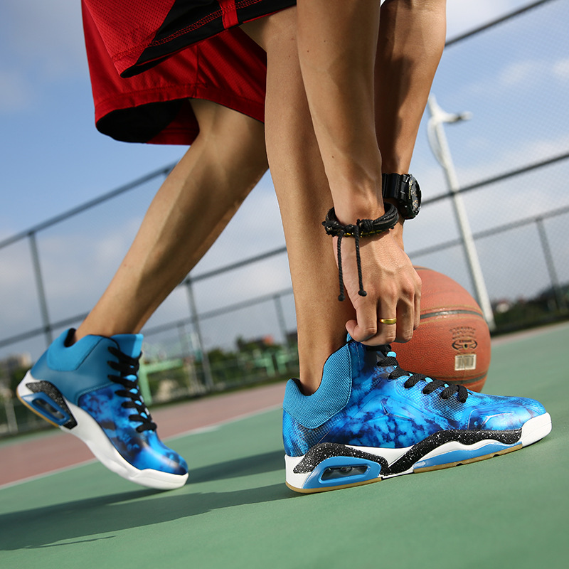 一件代發 籃球鞋男夏季新款減震耐磨防滑透氣高幫運動鞋男鞋子工廠,批發,進口,代購