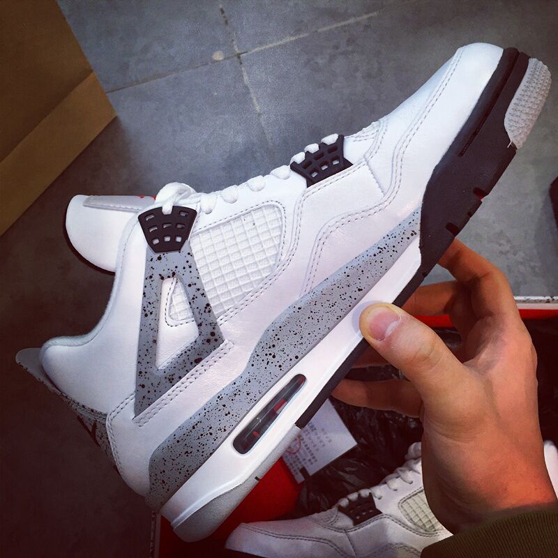 aj4白水泥籃球鞋4代女鞋奧利奧白紅男鞋運動鞋basketball shoes批發・進口・工廠・代買・代購