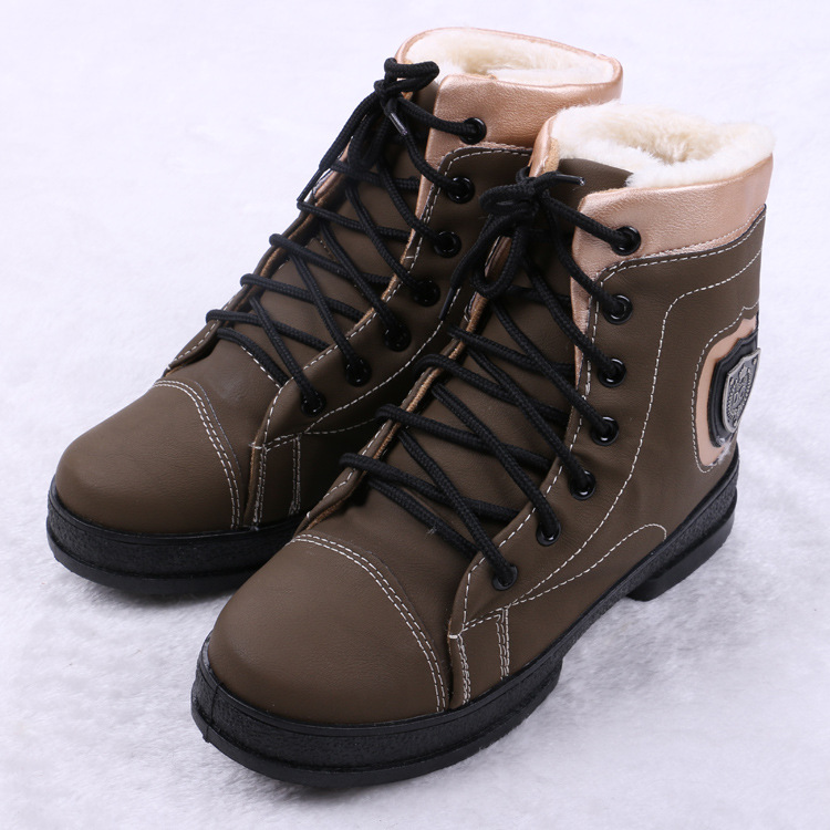 2015冬季加絨短筒雪靴短靴女棉鞋韓版潮學生棉靴運動女鞋工廠,批發,進口,代購