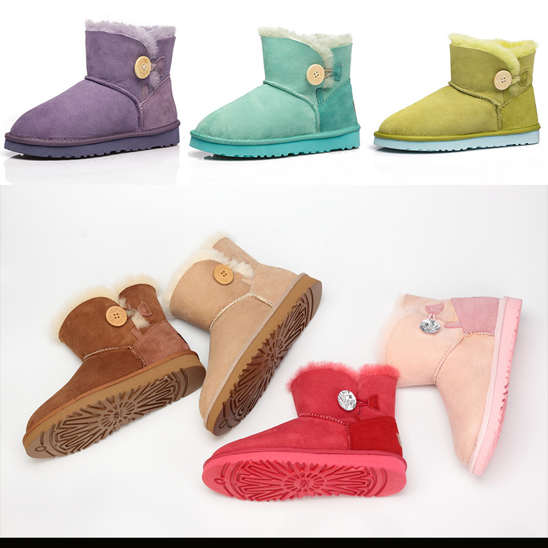 澳洲羊皮毛一體雪靴3352短筒靴時尚保暖女鞋廠傢直銷支持批代發工廠,批發,進口,代購