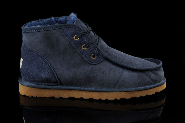 一件U牌男鞋5866貝克漢姆雪靴代購正品羊皮毛一體男士短靴5877工廠,批發,進口,代購