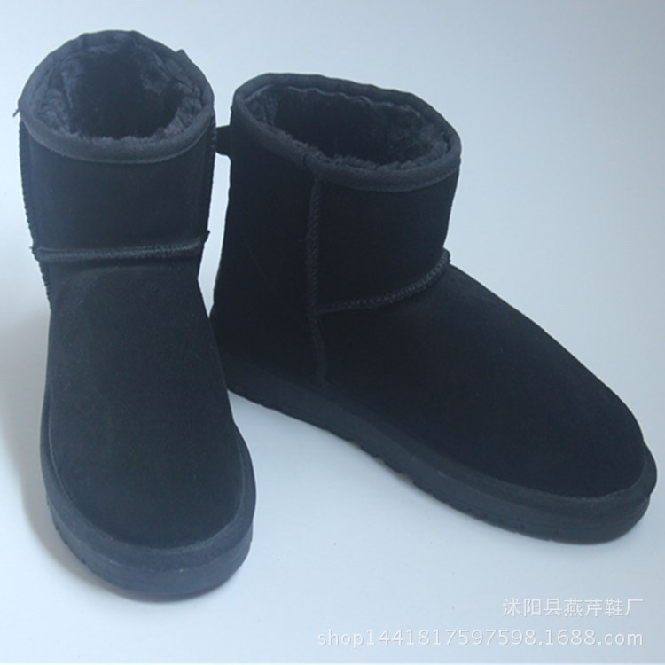暢銷量每年排第一低筒磨砂牛皮雪靴 保暖 防滑男女老少都可批發・進口・工廠・代買・代購