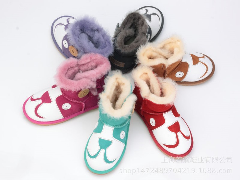 冬季新款  寶寶鞋  小怪獸狗狗款  雪靴工廠,批發,進口,代購