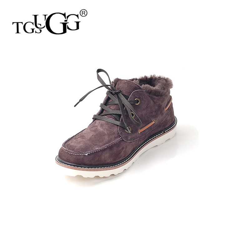 TGSUGG冬季巧克力保暖雪靴羊皮毛一體小貝5877廠傢直銷一件代發工廠,批發,進口,代購